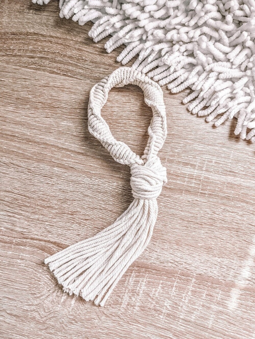 Handmade Macrame Rope Dog Toy Set - Picture 4 of 4